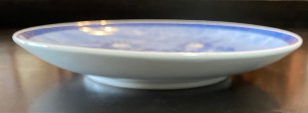 伊万里　色鍋島　染付皿