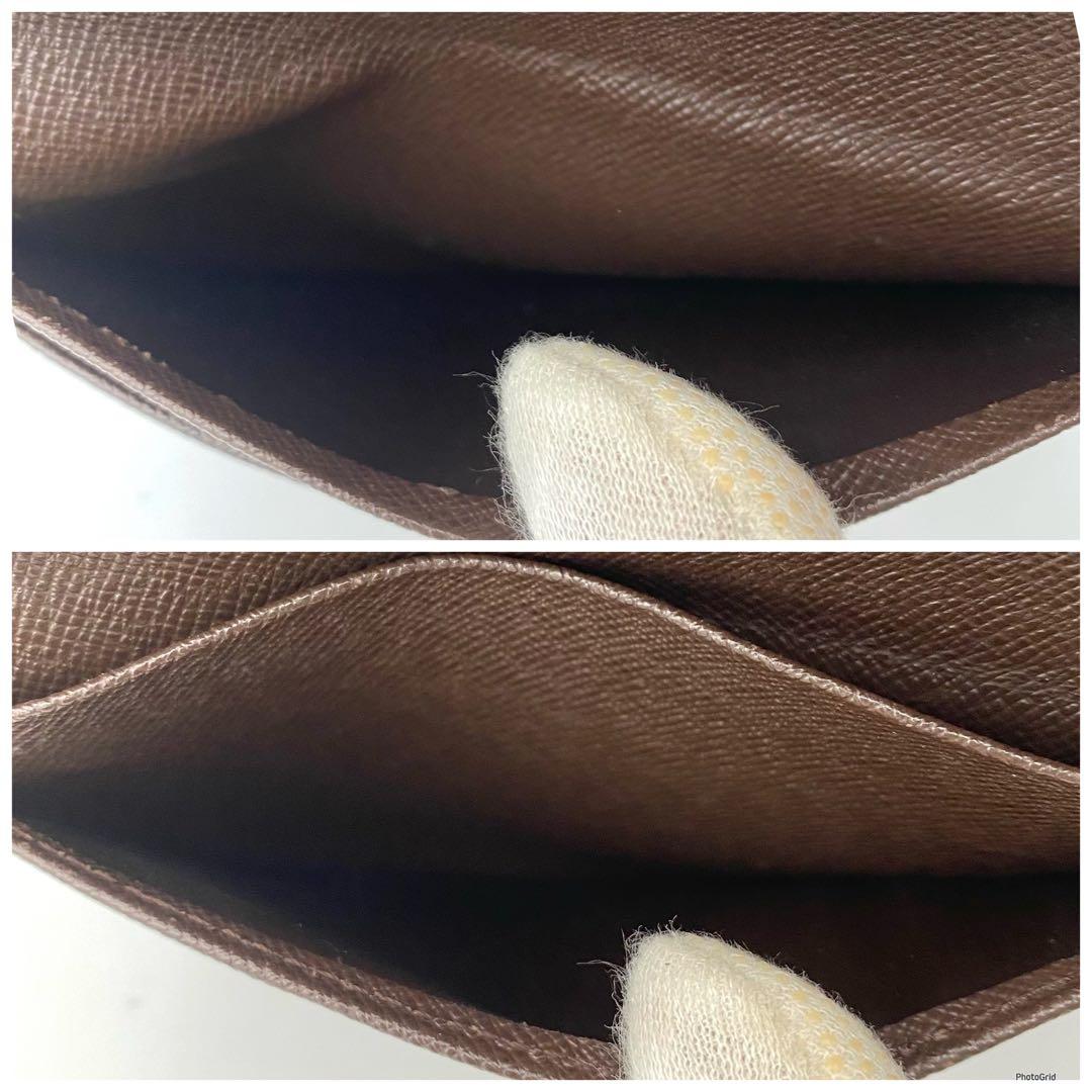 新型✨ルイヴィトン ダミエ ヴィエノワ がま口 折り財布