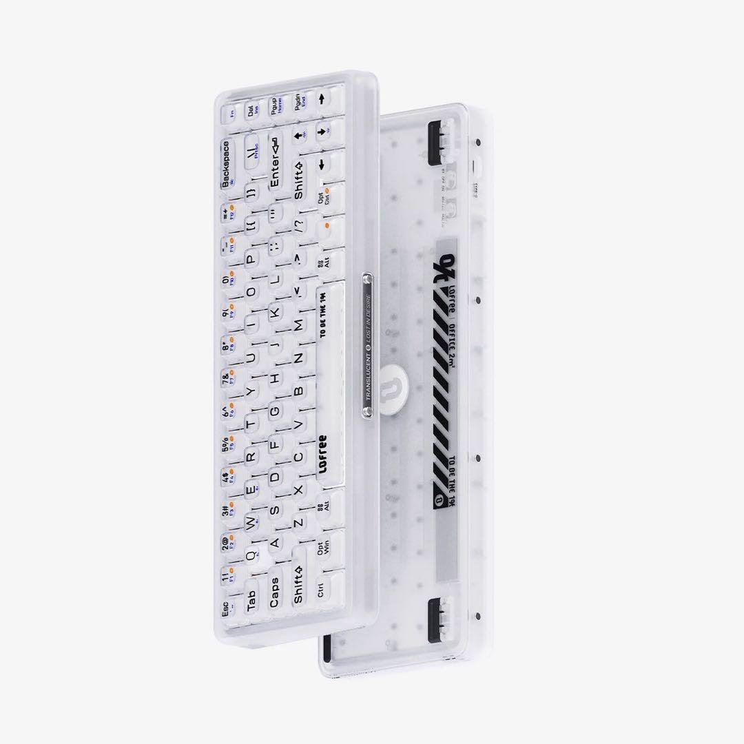 Lofree クリアBluetoothメカニカルキーボード 1% Misty