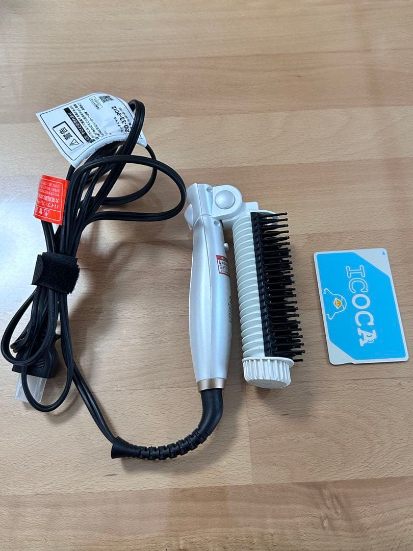 スタイリングブラシアイロン メクレ