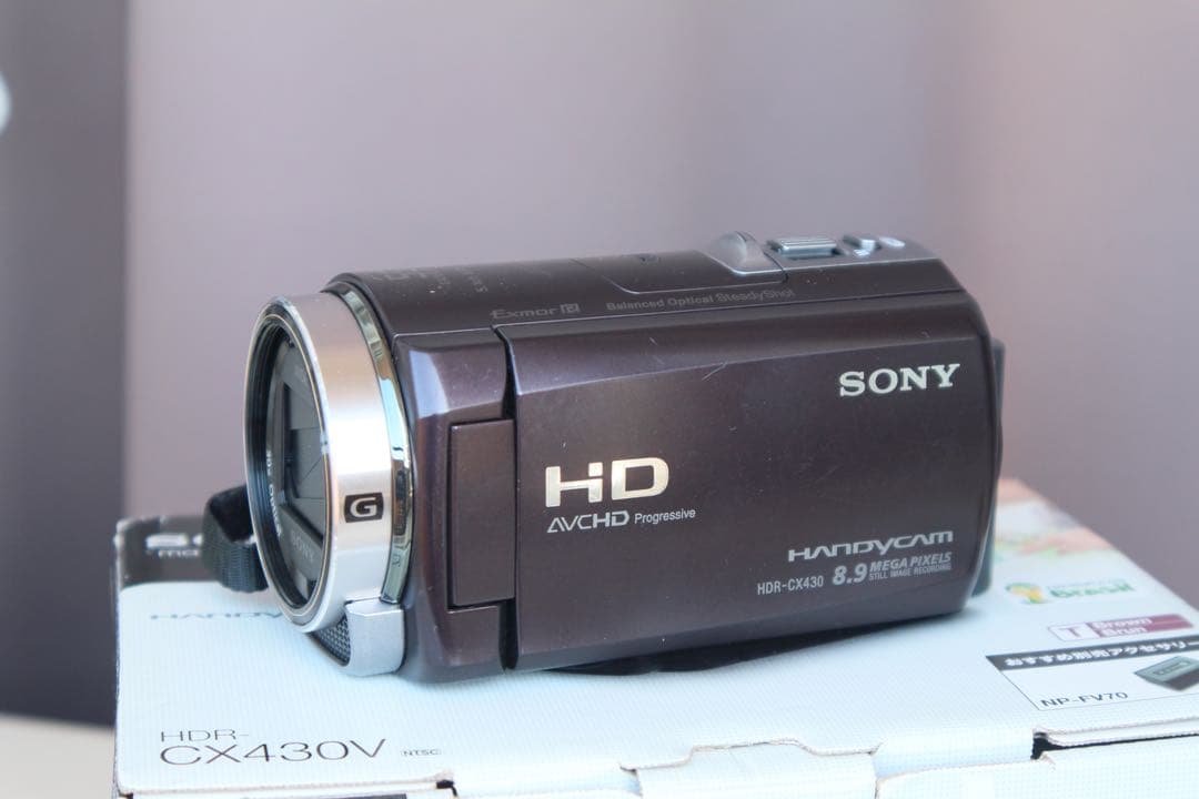 SONY HDR-CX430V 動作品