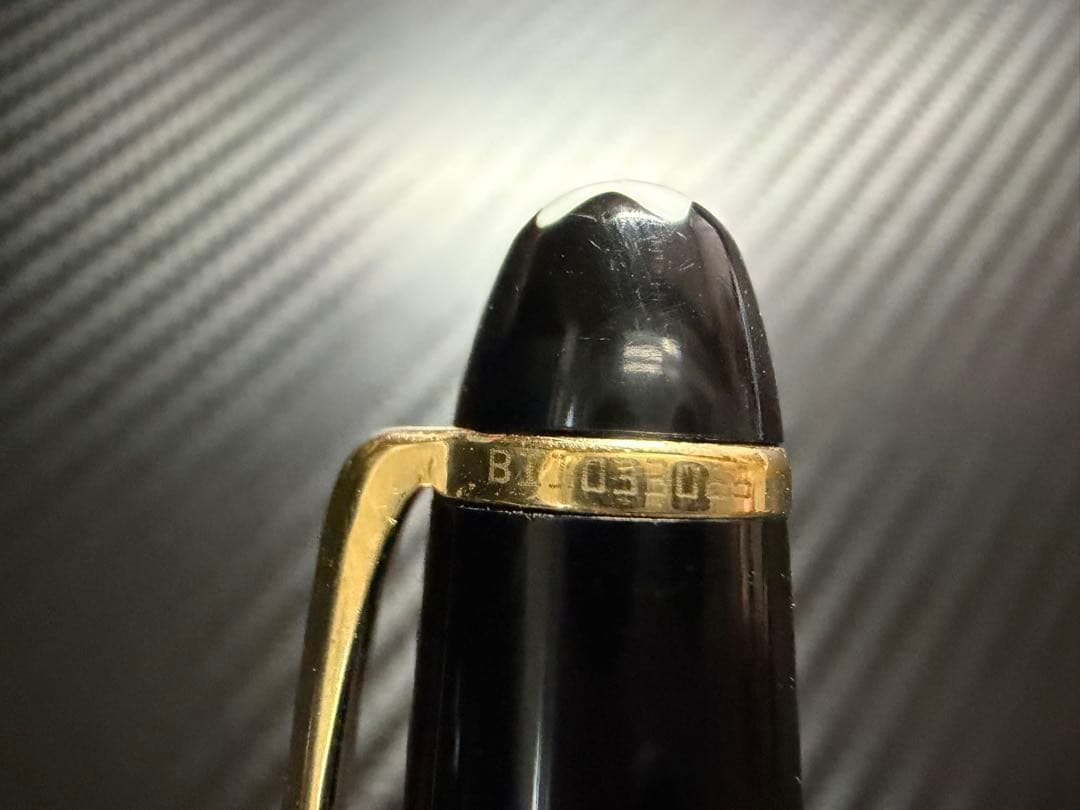 極美品 モンブラン マイスターシュテュック 165 ペンシル 0.5 ブラック