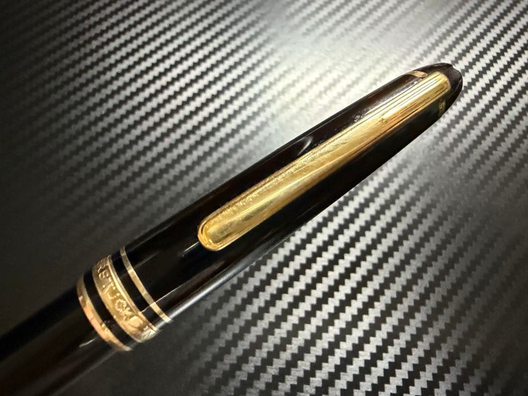 極美品 モンブラン マイスターシュテュック 165 ペンシル 0.5 ブラック