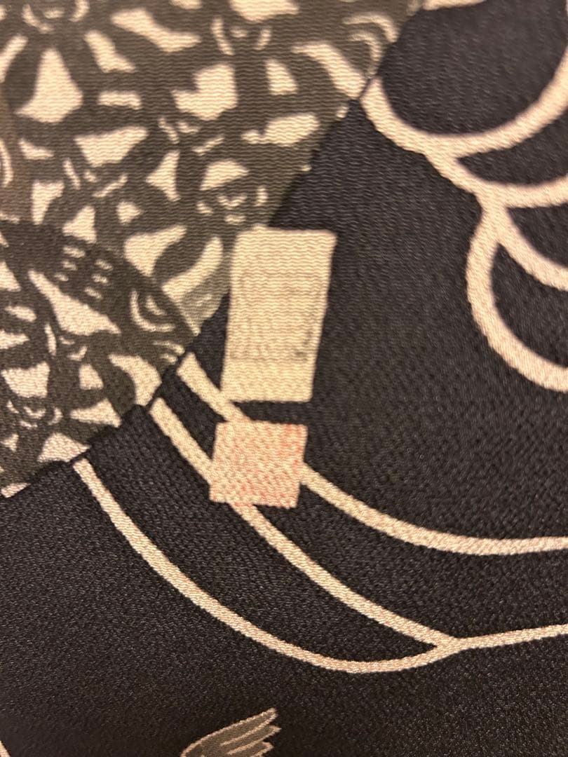 五味桂子　型絵染　訪問着