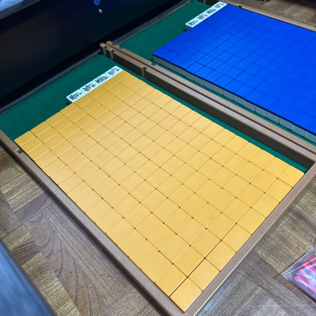 全自動麻雀卓】　アモス　プレジャー　点数枠　点棒　牌　グレー