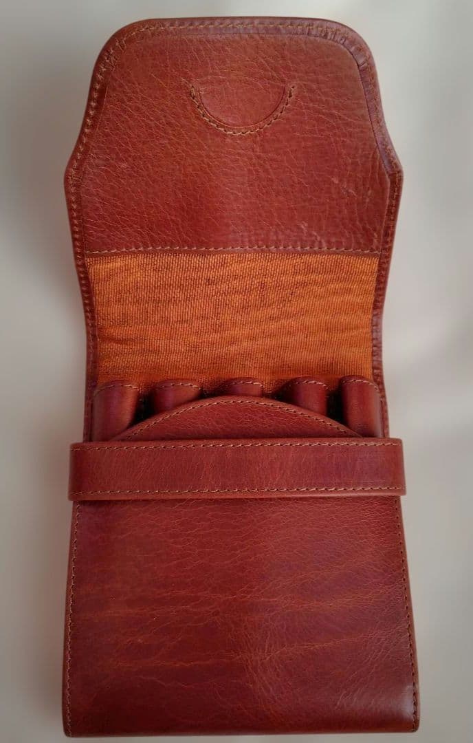 ガレンレザー　ペンケース　5本差し　レザーペンケース