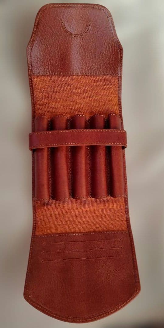 ガレンレザー　ペンケース　5本差し　レザーペンケース