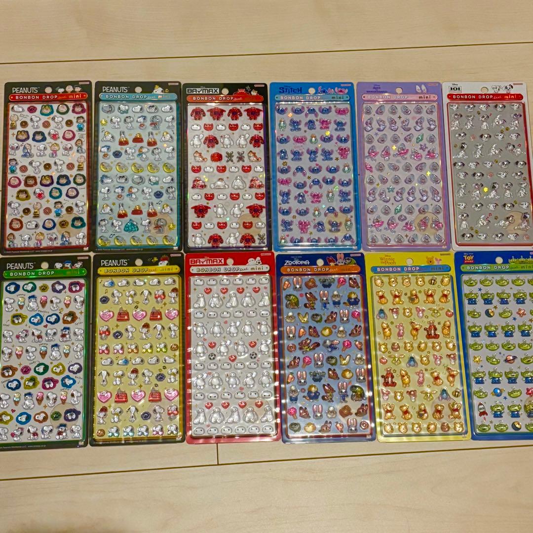 【新作全種】【匿名配送】ボンボンドロップミニ ディズニー スヌーピーコンプリート