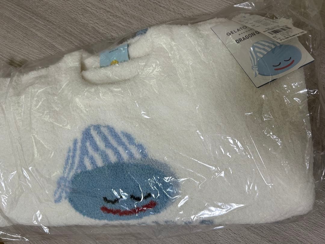 ジェラピケドラクエ⭐︎ジュニア⭐︎ベビモコプルオーバー&ボーダーロングパンツセット