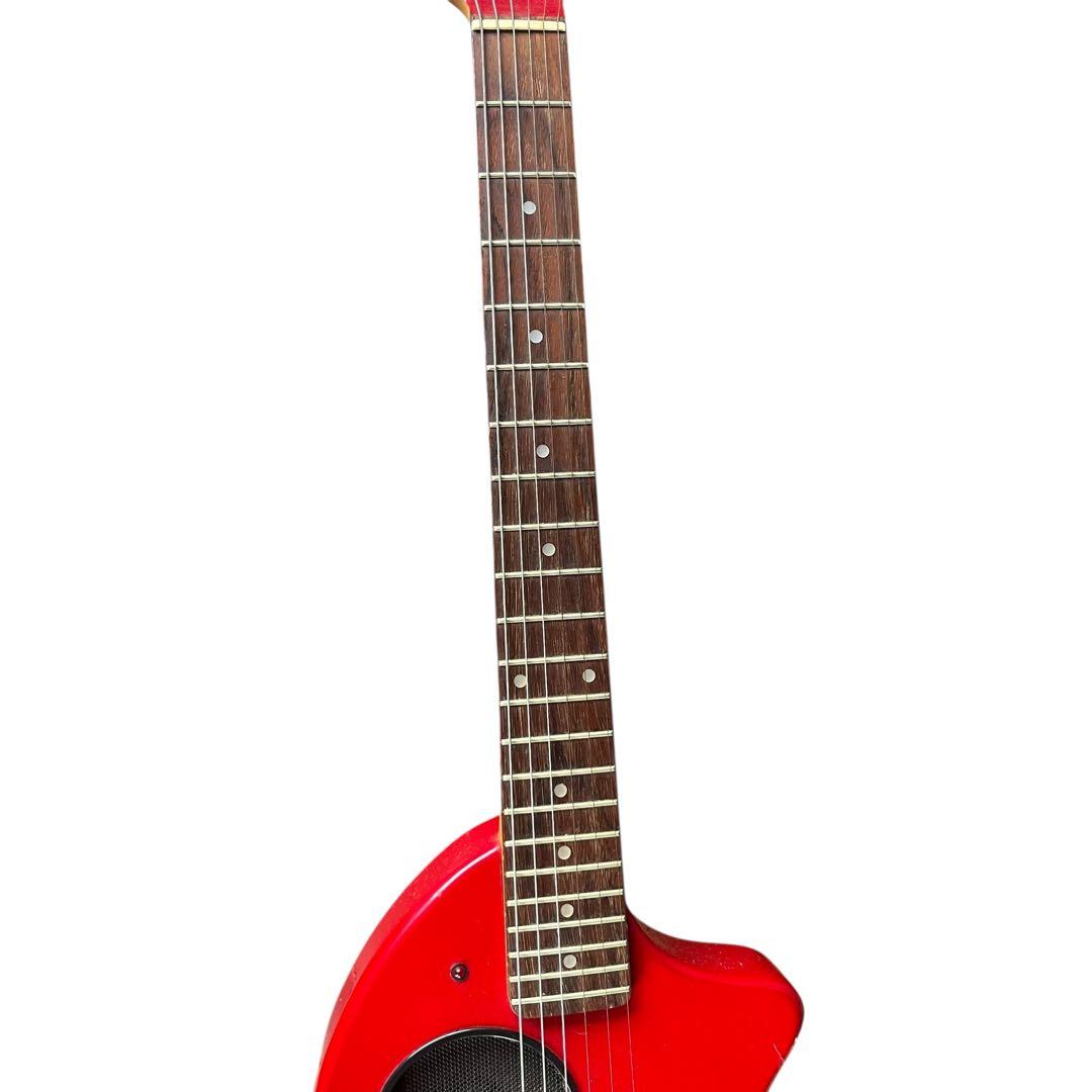 【メ1224-68】FERNANDES エレキギタースピーカー内蔵 レッド 現状