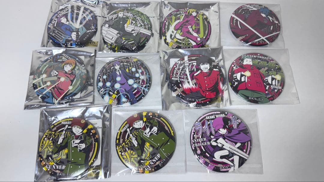 バラ売り可 ワールドトリガー ドでか缶バッジ セット