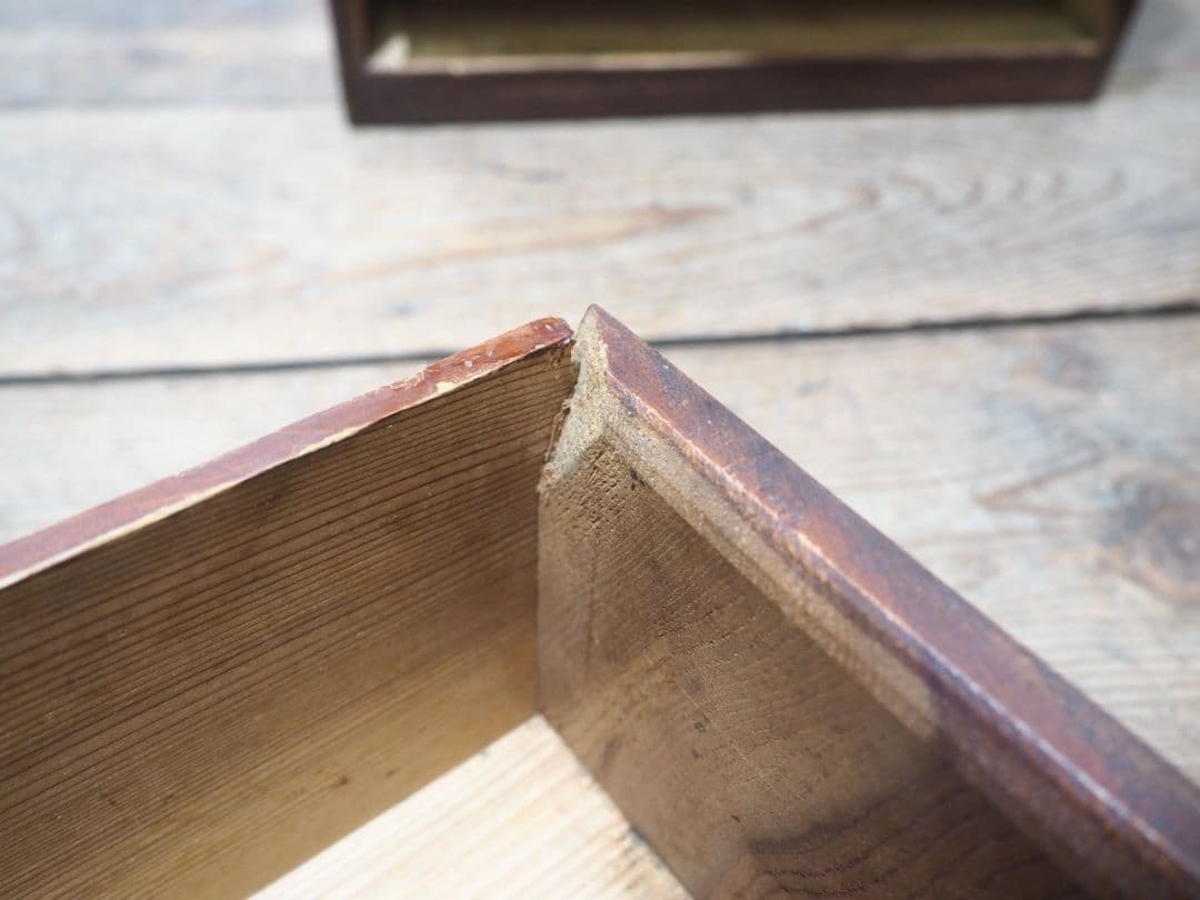 1306 アンティーク　小引き出し　書類ケース　収納棚　古家具　古道具　レトロ