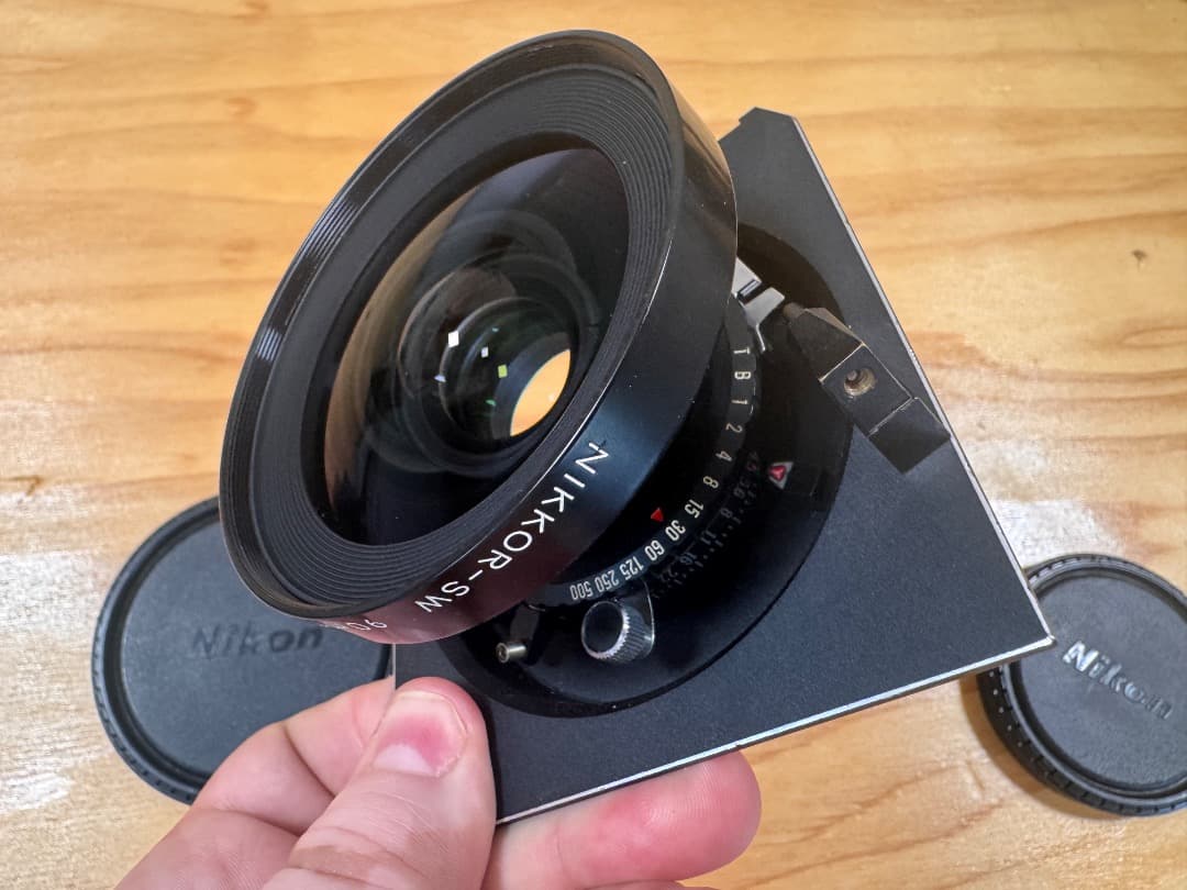 Nikon Nikkor-SW 90mm f/4.5 大判レンズ