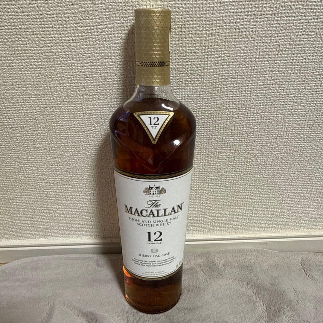 【未開封】マッカランA Night on Earth&12年シェリーオークカスク