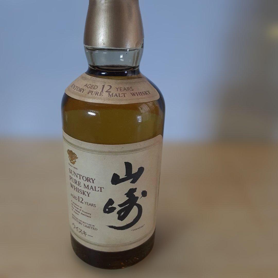 ニッカ シングルモルト　サントリーピュアモルト12年ウイスキー 4本セット