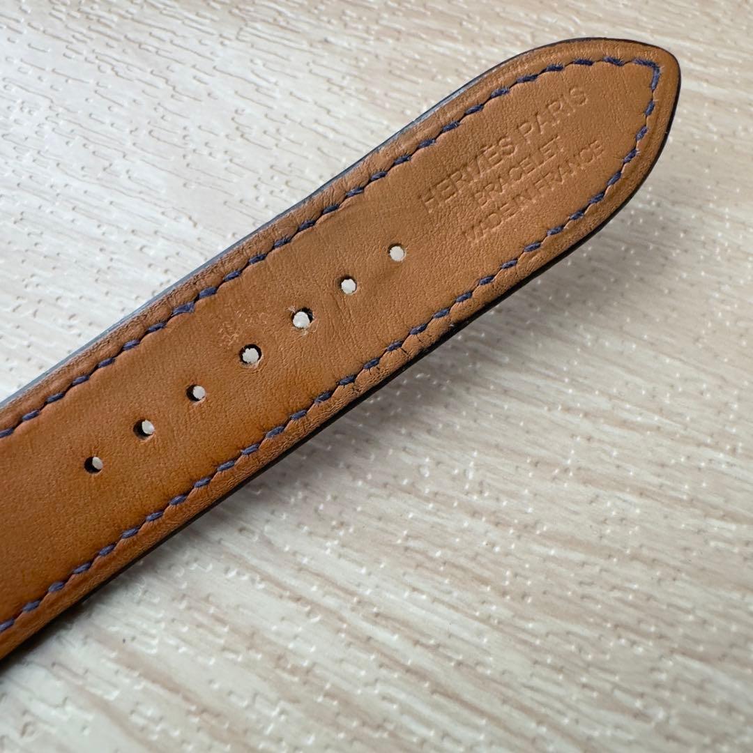 1831 Apple Watch エルメス　ネイビー　レザー　HERMES