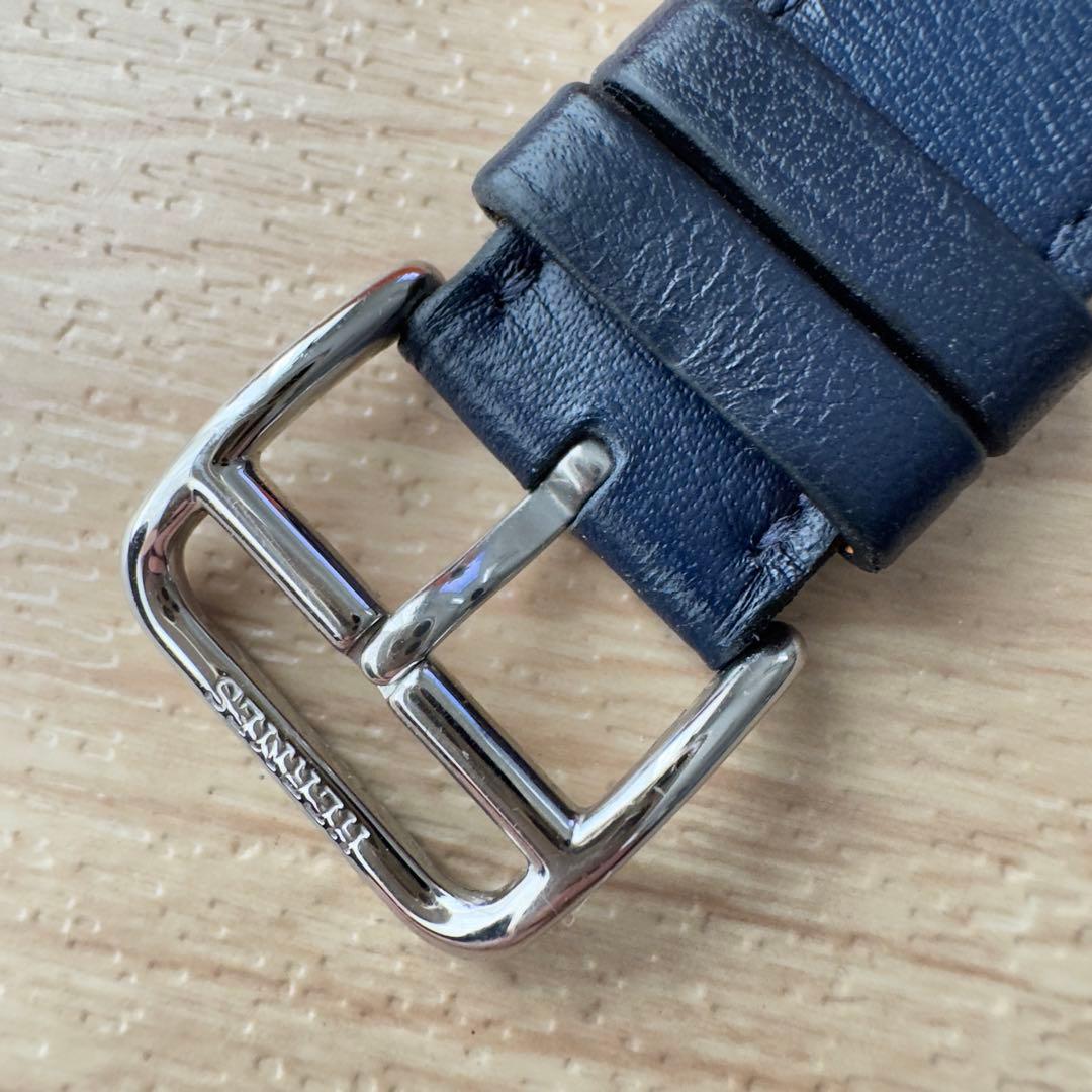 1831 Apple Watch エルメス　ネイビー　レザー　HERMES