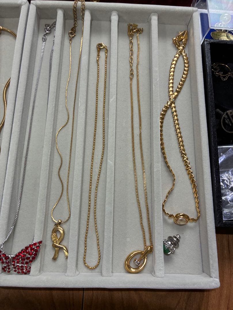 遺品整理　ネックレス　ピアス　まとめ　k18gp シルバー　925