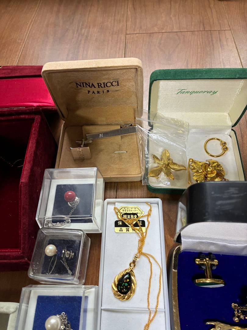 遺品整理　ネックレス　ピアス　まとめ　k18gp シルバー　925