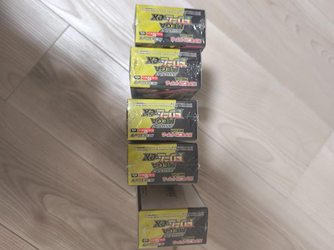 ポケモンカードMEGAドリームex 5個セット