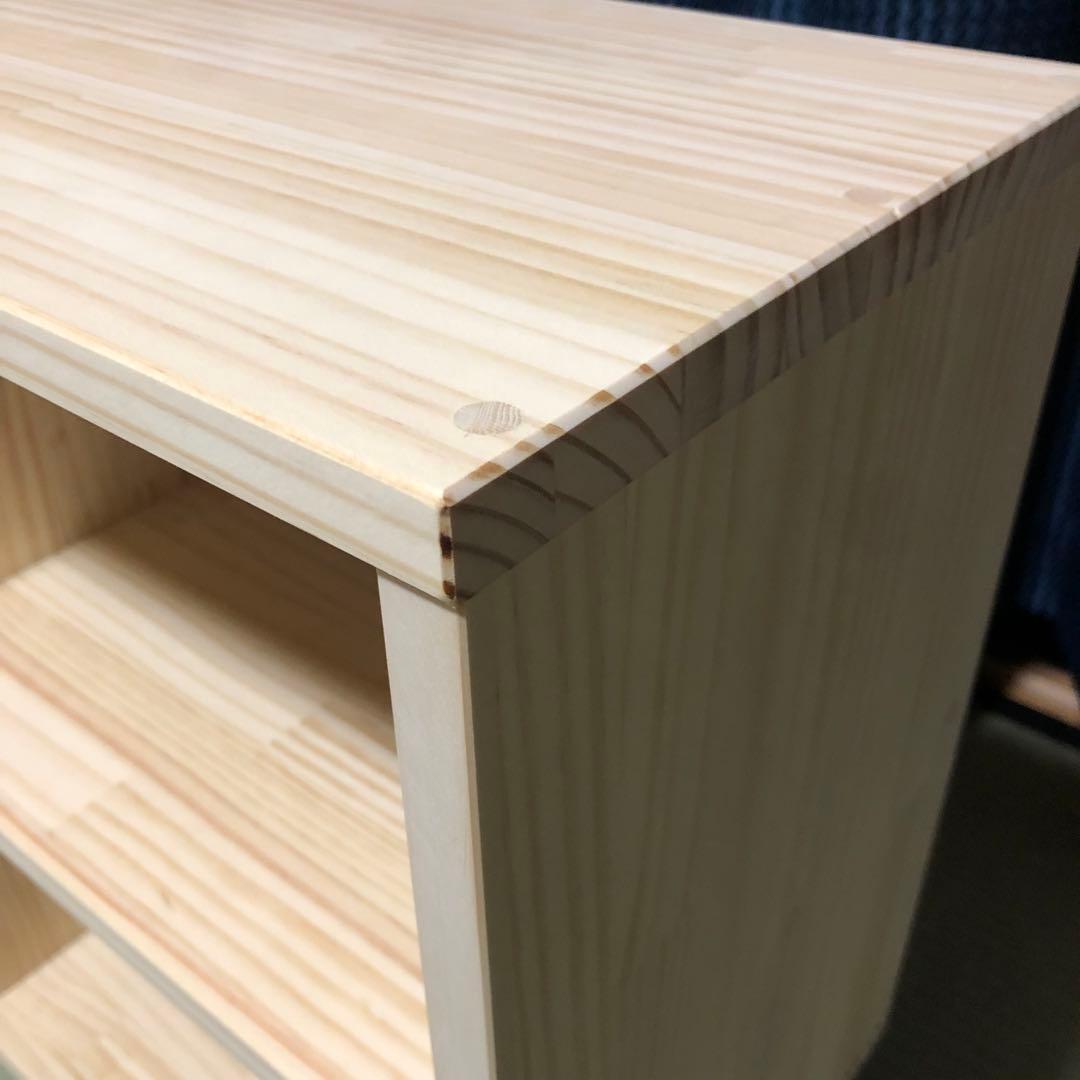 ハンドメイド　脚付き　格子棚　オーダー受け付けます