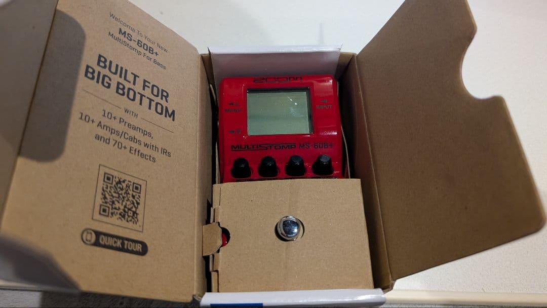 ZOOM MS-60B+ ベースエフェクター