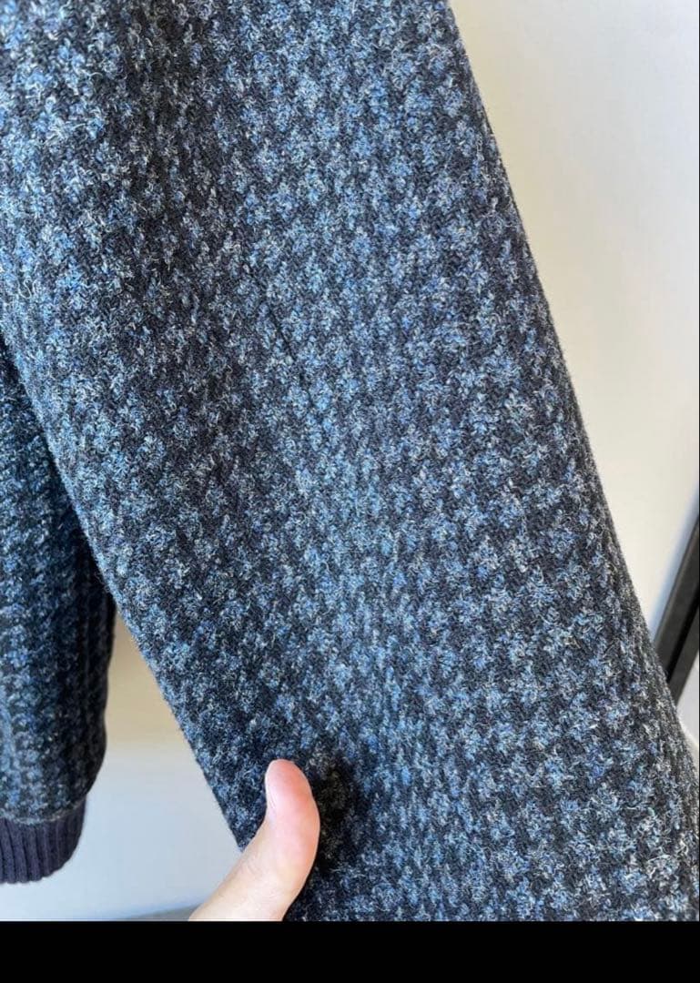 FRANK LEDER dogtooth ボンバージャケット