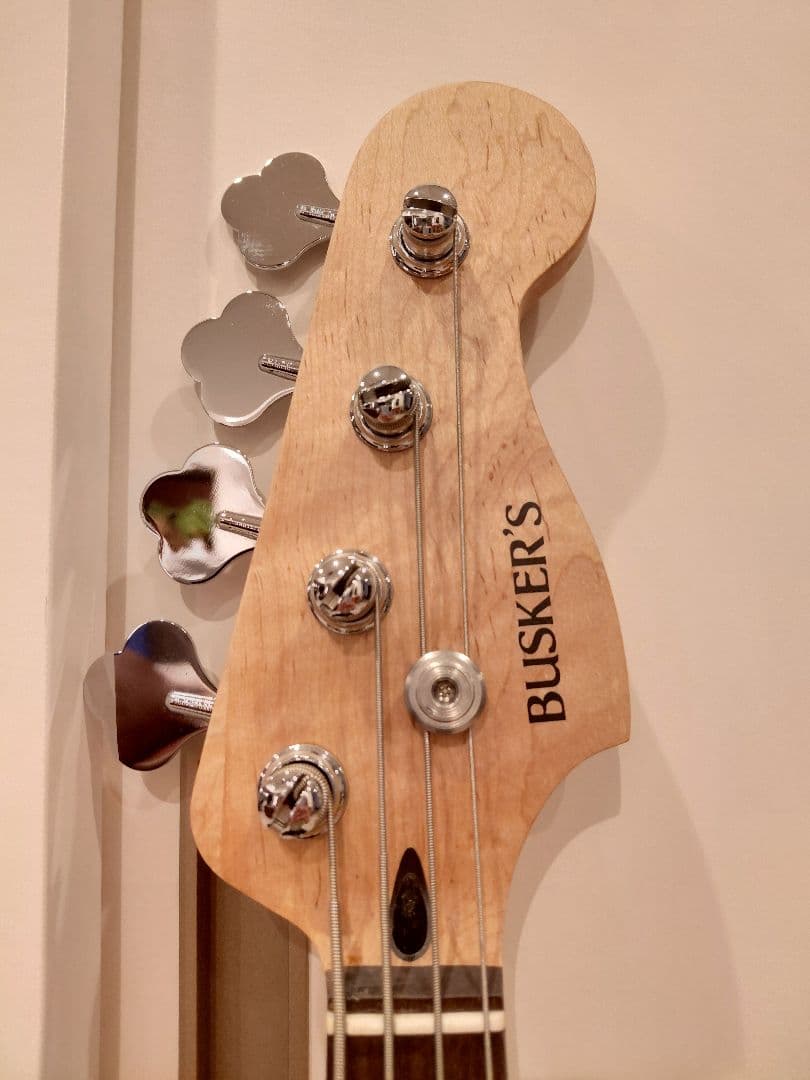 Busker’s バスカーズ　エレキベース ジャズベース ターコイズブルー