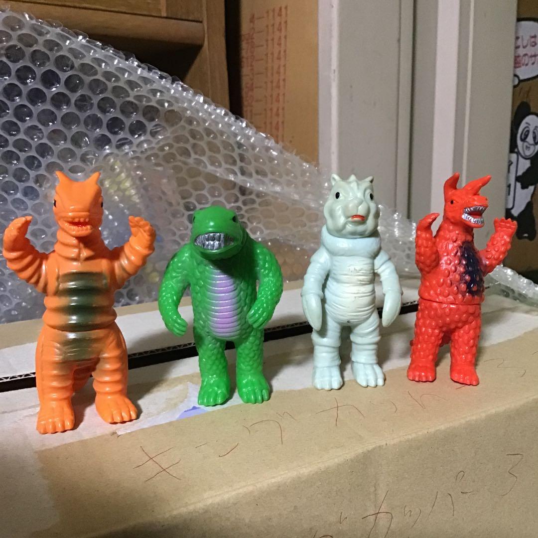 ブルマアク　ミニソフビ　マグマ大使怪獣セット　バラ売り不可