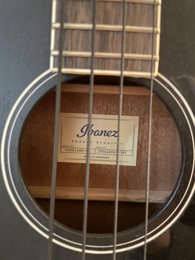 Ibanez pcbe14mh-wk アコースティックベース ブラック