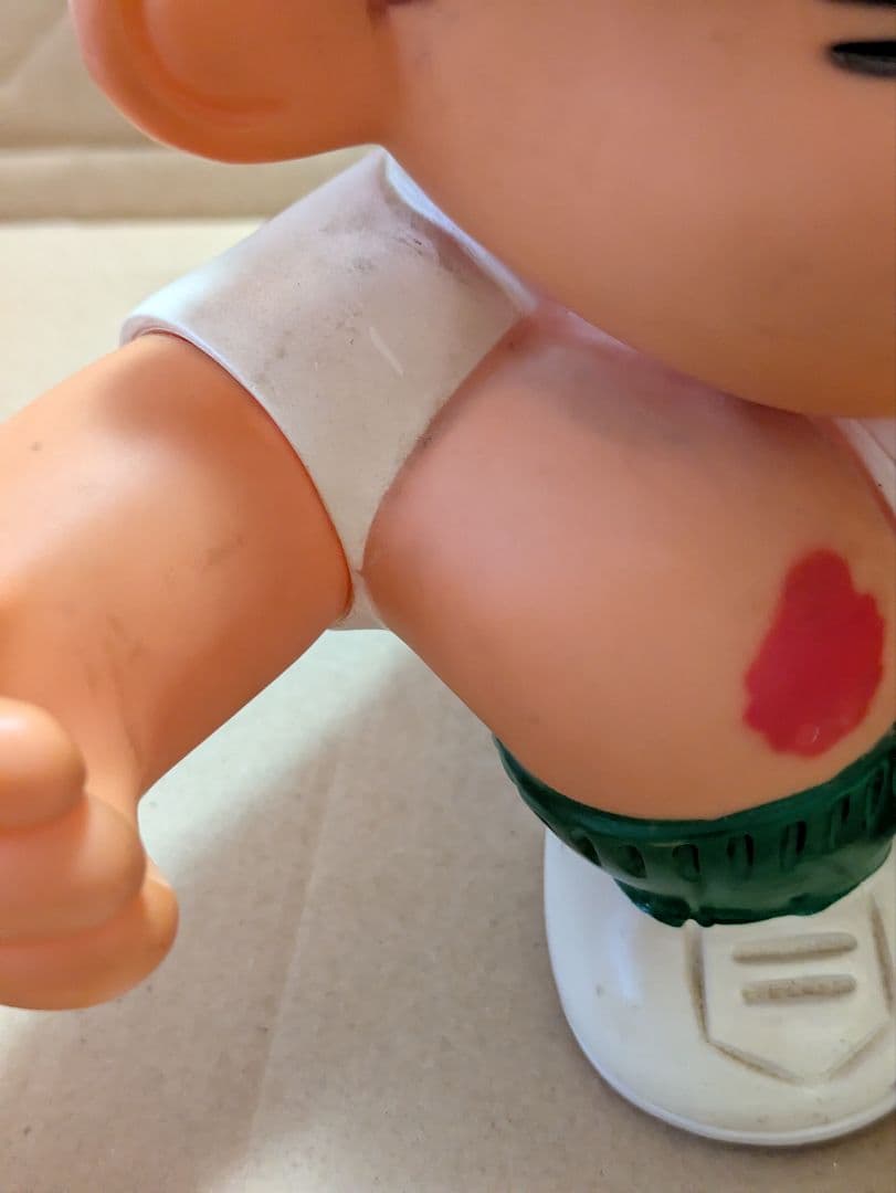 マキロン坊や　貯金箱　ソフビ　置物　昭和レトロ　山之内製薬