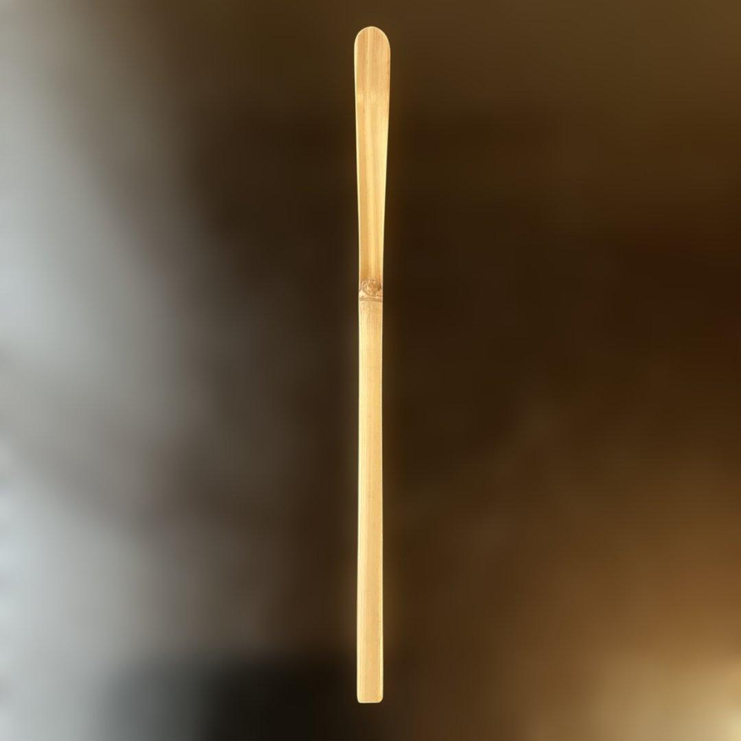 茶道　茶杓　銘・福禄寿