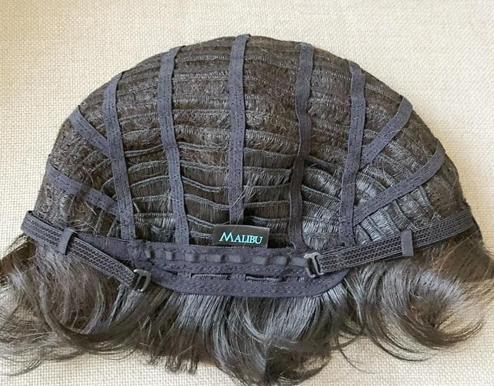 うらら　マリブ　メッシュレイヤーショート　ダークブラウンMIX