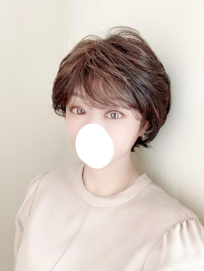 うらら　マリブ　メッシュレイヤーショート　ダークブラウンMIX