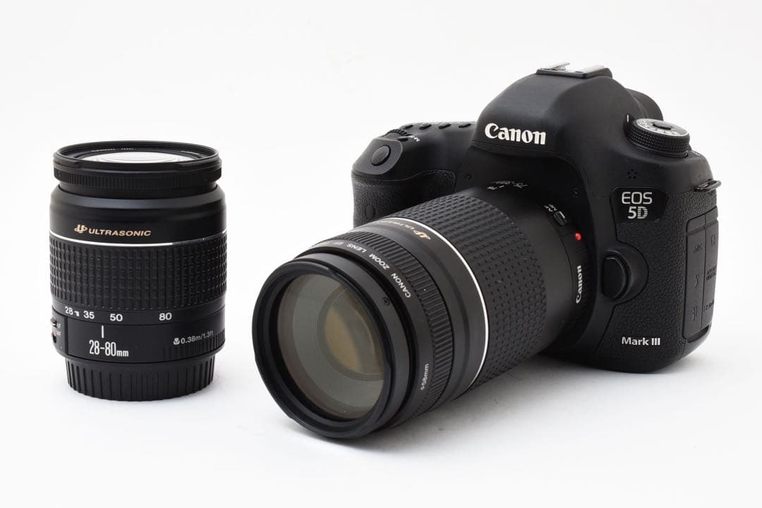フルサイズCanon EOS 5D MarkIII標準&望遠ダブルレンズセット