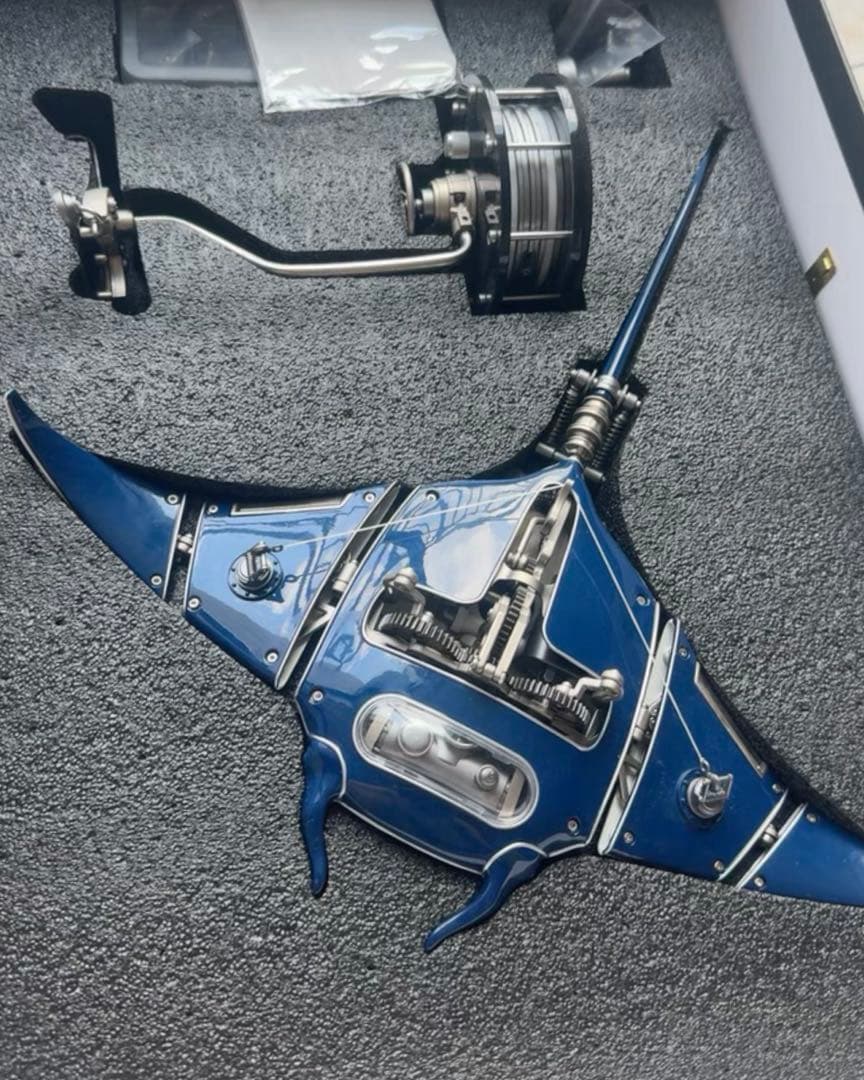 JX極械海神計画 01 3Dメタルパズル メカマンタ ブルー