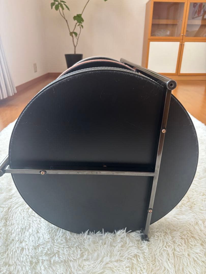 海外輸入　3段ワゴン　キャスター付き　収納ラック　グレー/ブラウン/ブラック