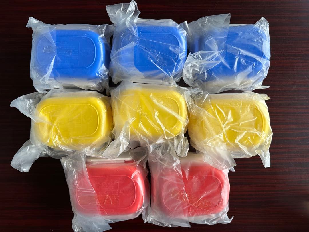 〈未開封〉ミスタードーナツのレンジでチン２　おべんとばこ　８個セット　１９９４年