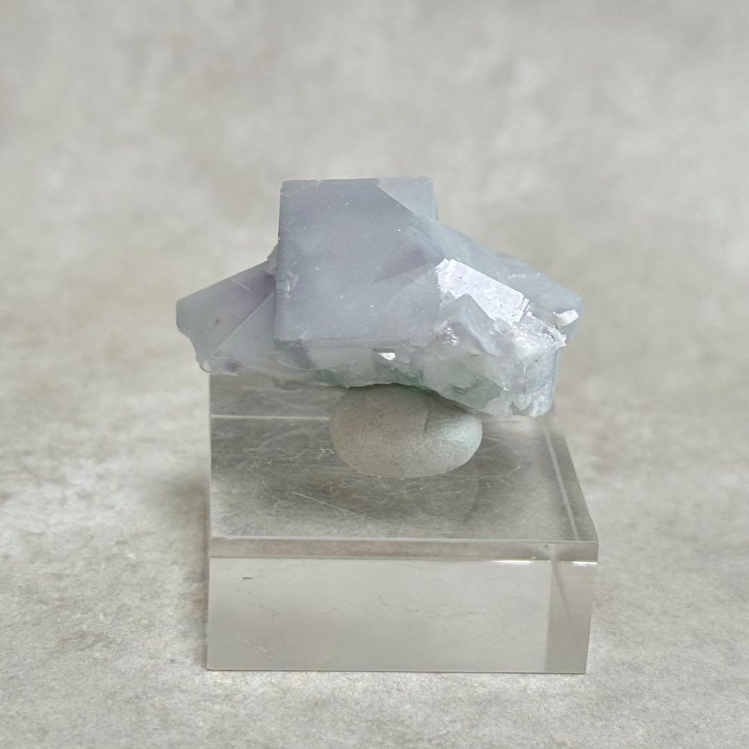 【D154】ポーセリンフローライト ヤオガンシャン 原石 鉱物 標本