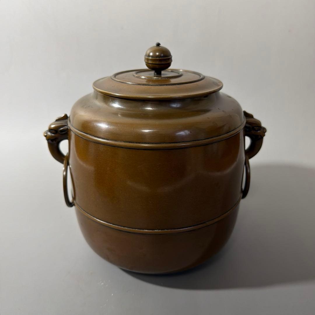 茶道具 唐金 唐胴 皆具