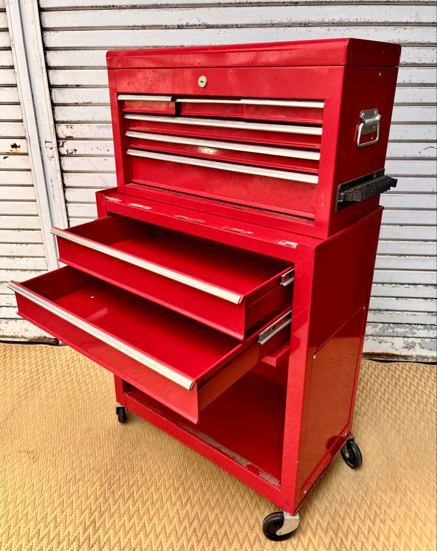 ③ ASTROPRODUCTS ツールキャビネット 上下セット　鍵付き ワゴン