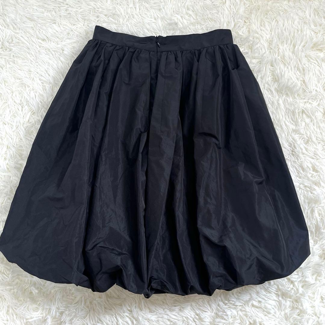 Patou パトゥ　バルーンスカート 34 XS ブラック　膝丈