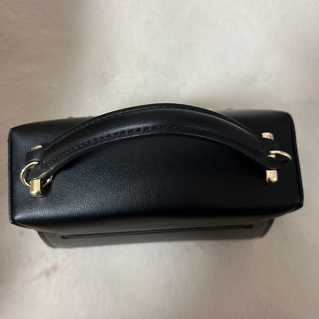 セルフォード　リュタンビジュースタッズポシェット　CELFORD ブラック