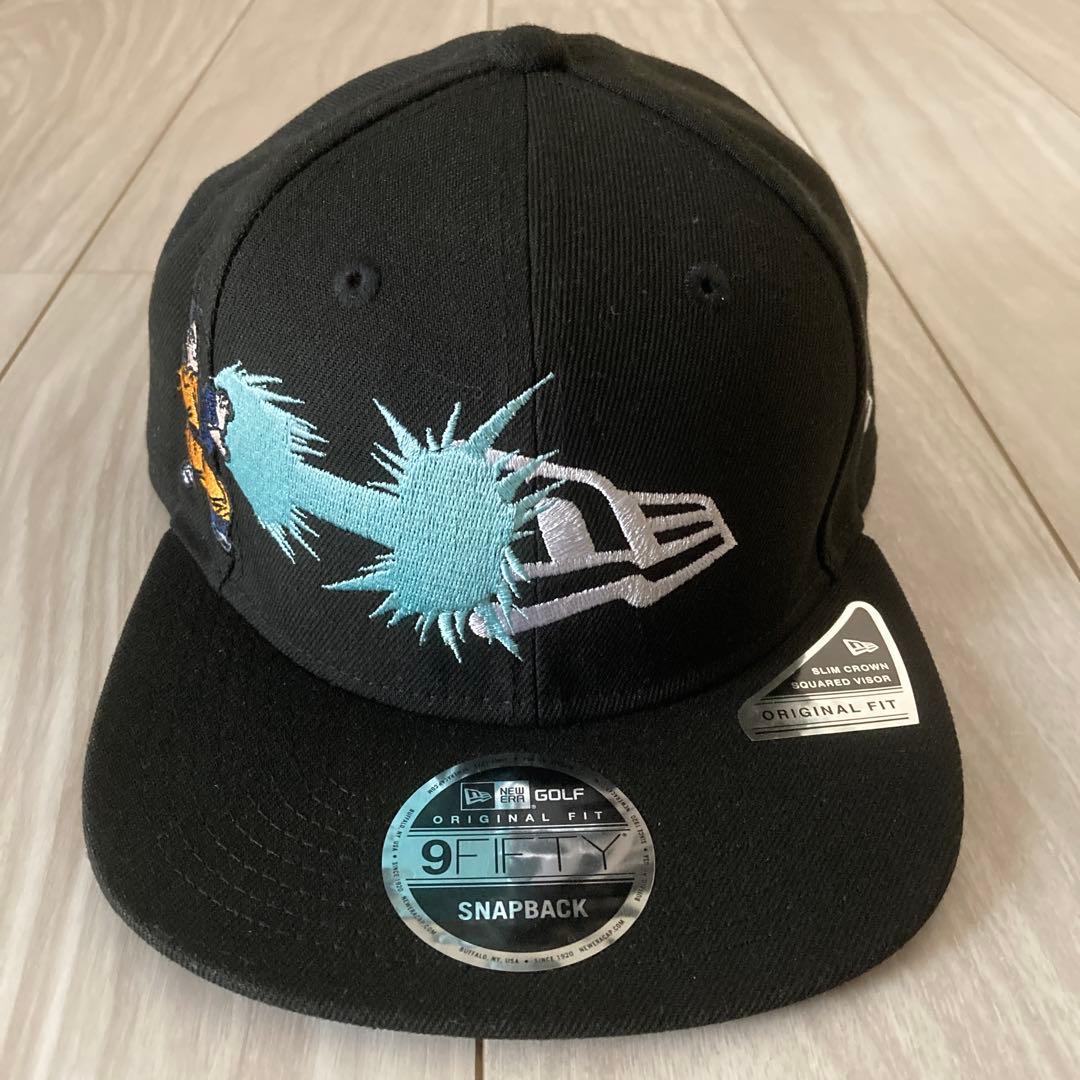 ニューエラ ×ドラゴンボールZ 悟空・かめはめ波 刺繍 9FIFTY キャップ