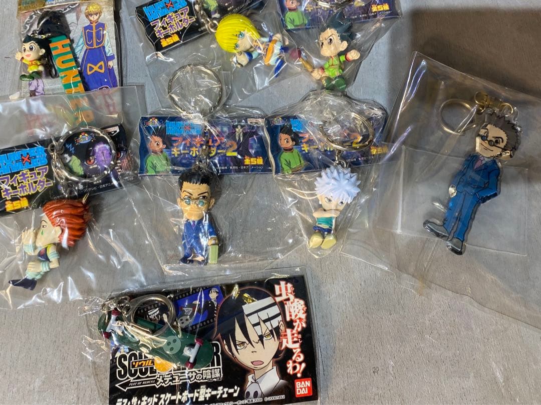 HUNTER×HUNTER フィギュア キーホルダー1999年 セット