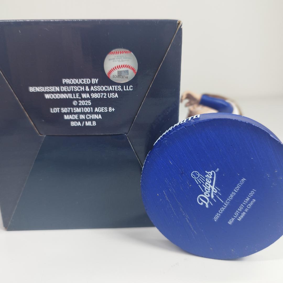 山本由伸 ドジャース サンセットラン ボブルヘッド 大谷翔平 非売品 h87T