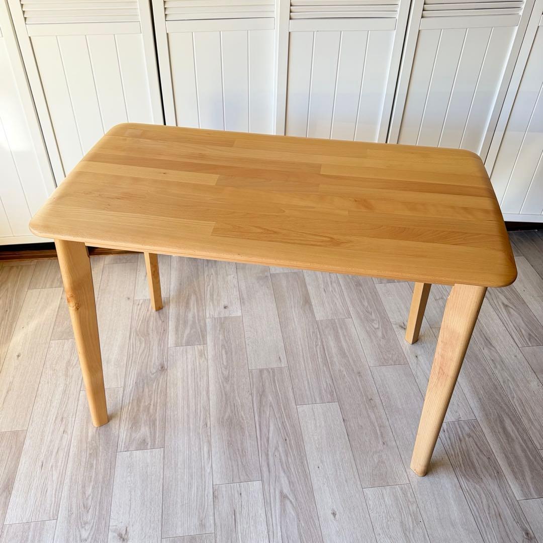 美品 ニトリ Nコレクション リビングデスク ナチュラル