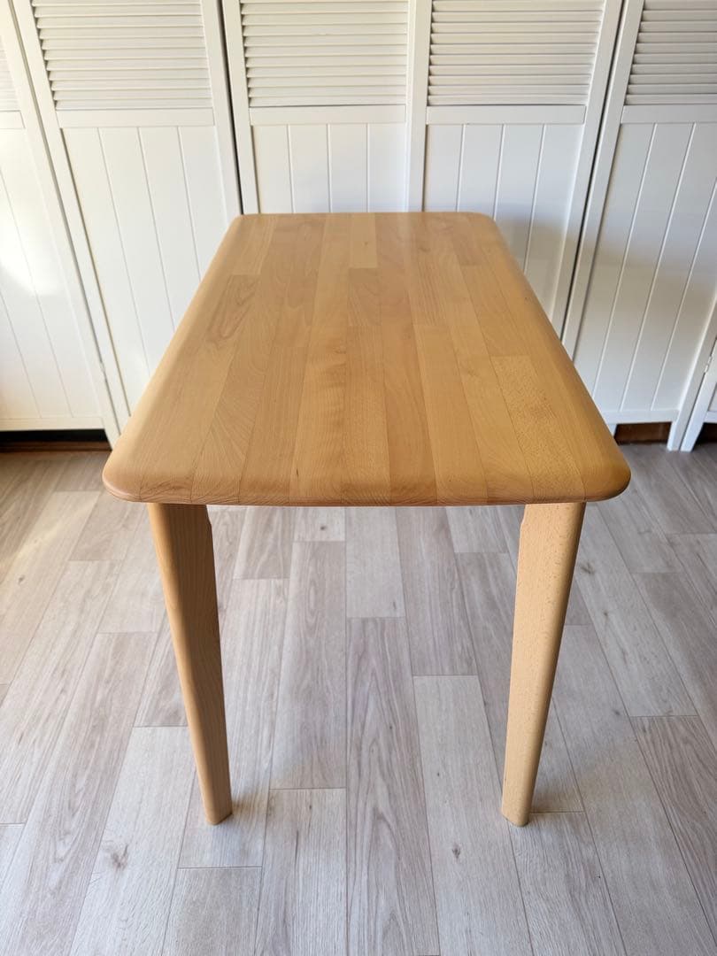 美品 ニトリ Nコレクション リビングデスク ナチュラル