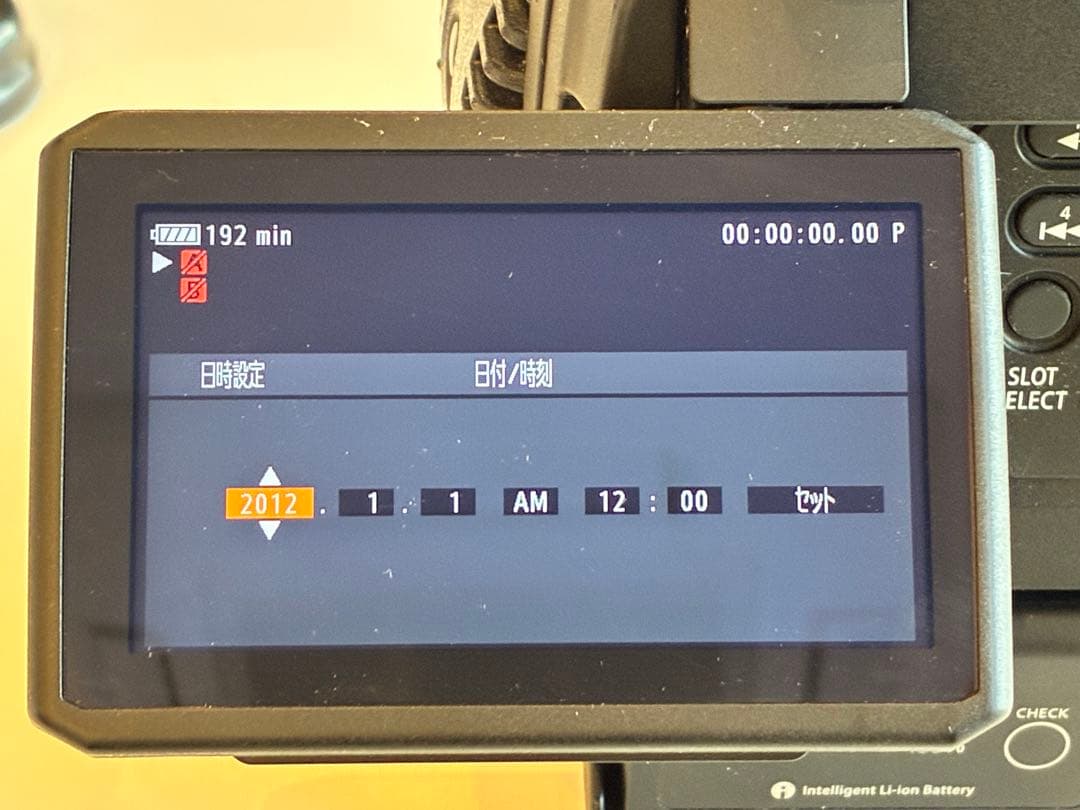 Canon EOS C100 ボディ（EFマウント）通電217時間