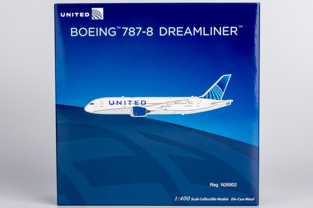 ユナイテッド航空 787-8 ドリームライナー N26902 1/400